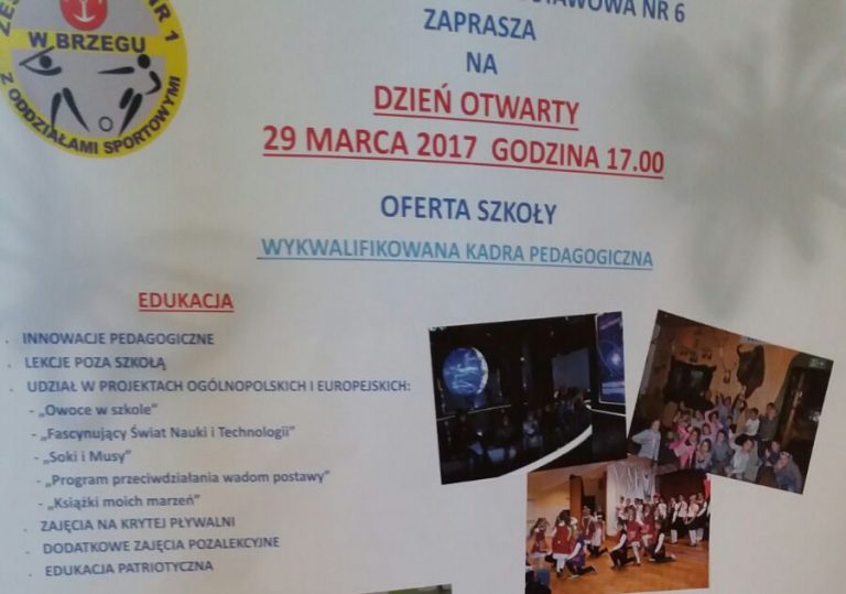 Zespół Szkół nr 1 z Oddziałami Sportowymi w Brzegu otwiera drzwi dla Przedszkolaków i ich Rodziców