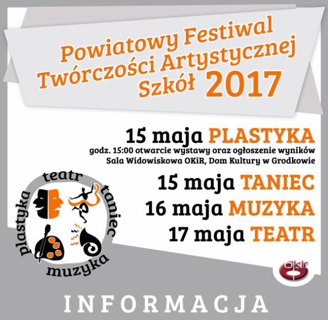 Powiatowy Festiwal Twórczości Artystycznej szkół w Grodkowie [fotorelacja]