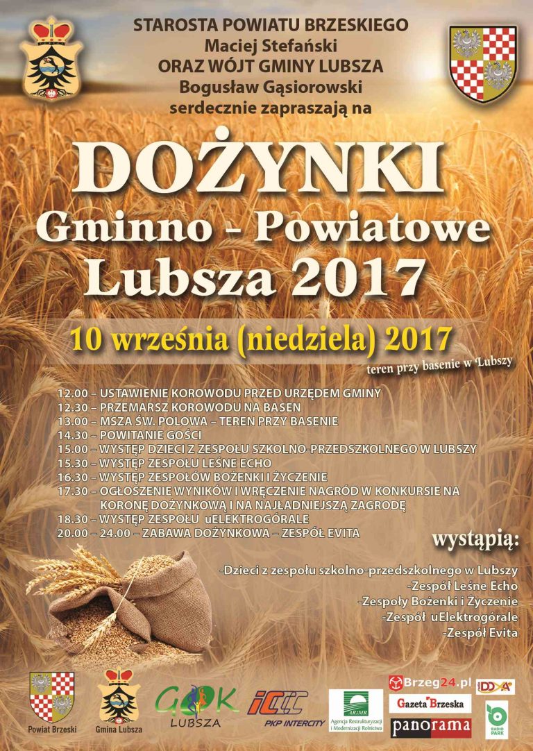 Dożynki Gminno-Powiatowe Lubsza 2017