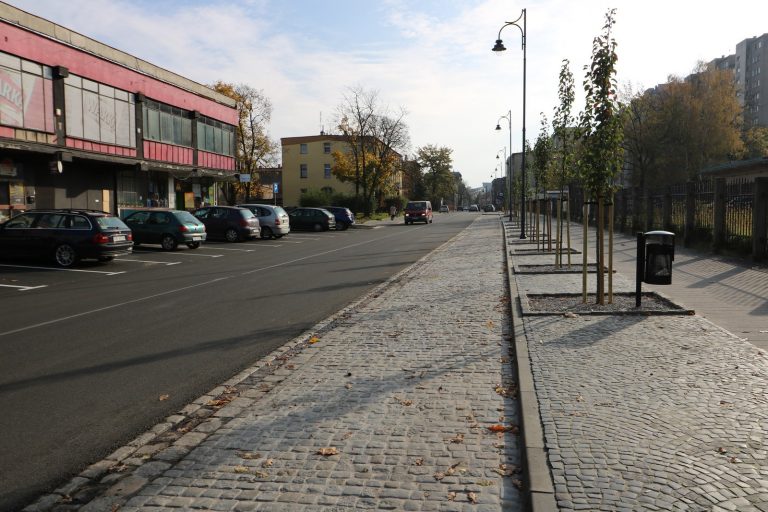 Pierwszy etap przebudowy ulicy Ofiar Katynia zakończony