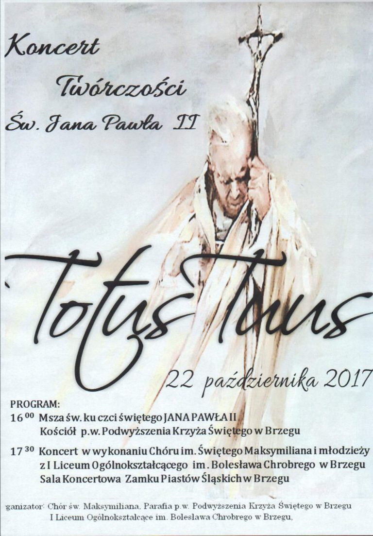 Koncert twórczości św. Jana Pawła II