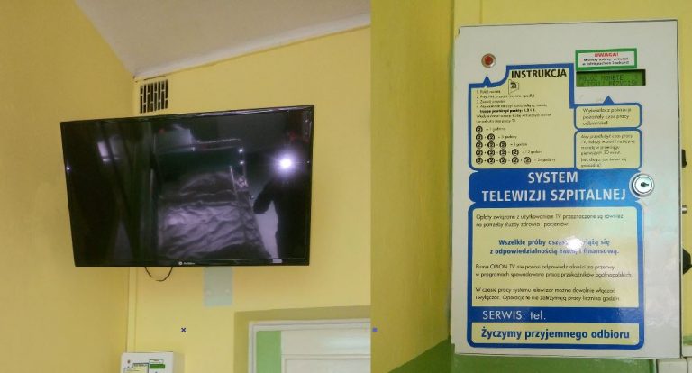 Dyrektor brzeskiego szpitala chce znieść opłatę telewizyjną na oddziale dziecięcym