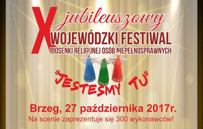 X Wojewódzki Festiwal Piosenki Religijnej Osób Niepełnosprawnych