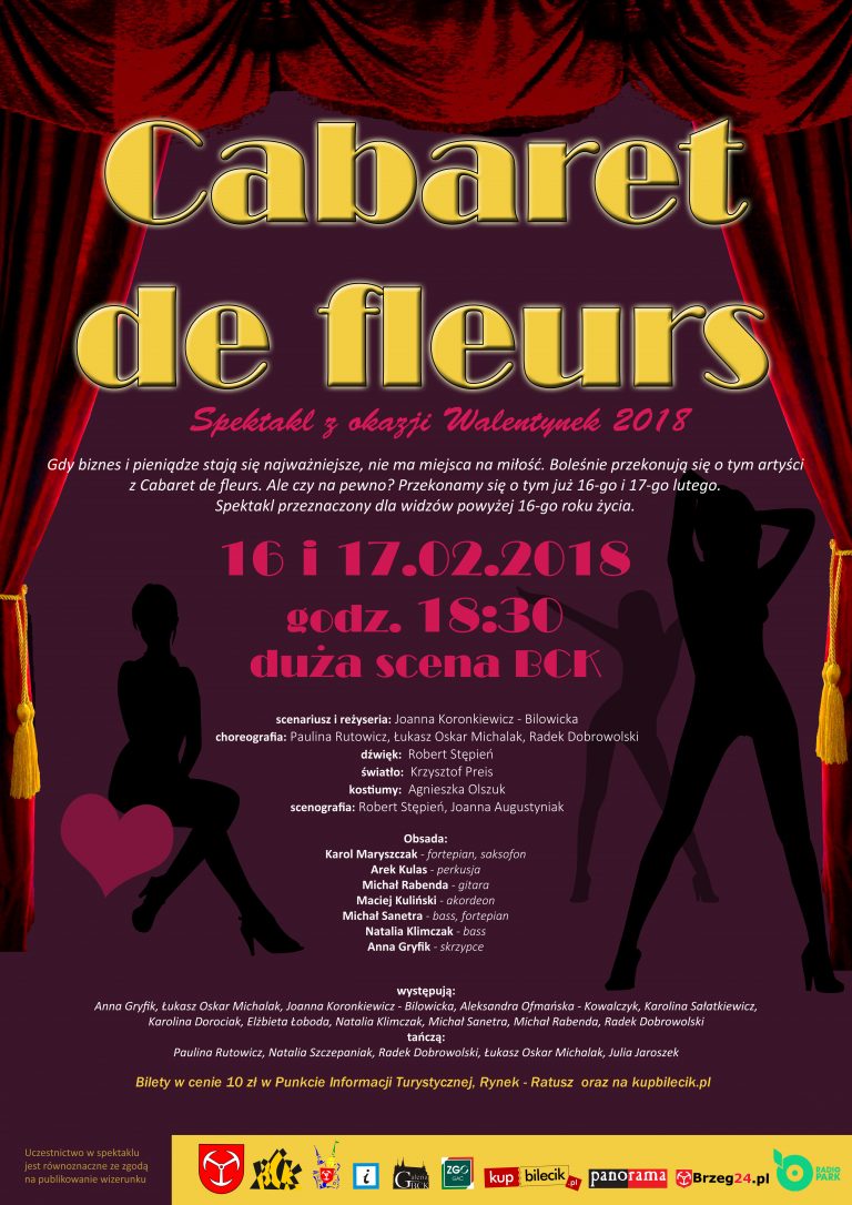 Spektakl „Cabaret de fleurs” – premiera w piątek i sobotę!
