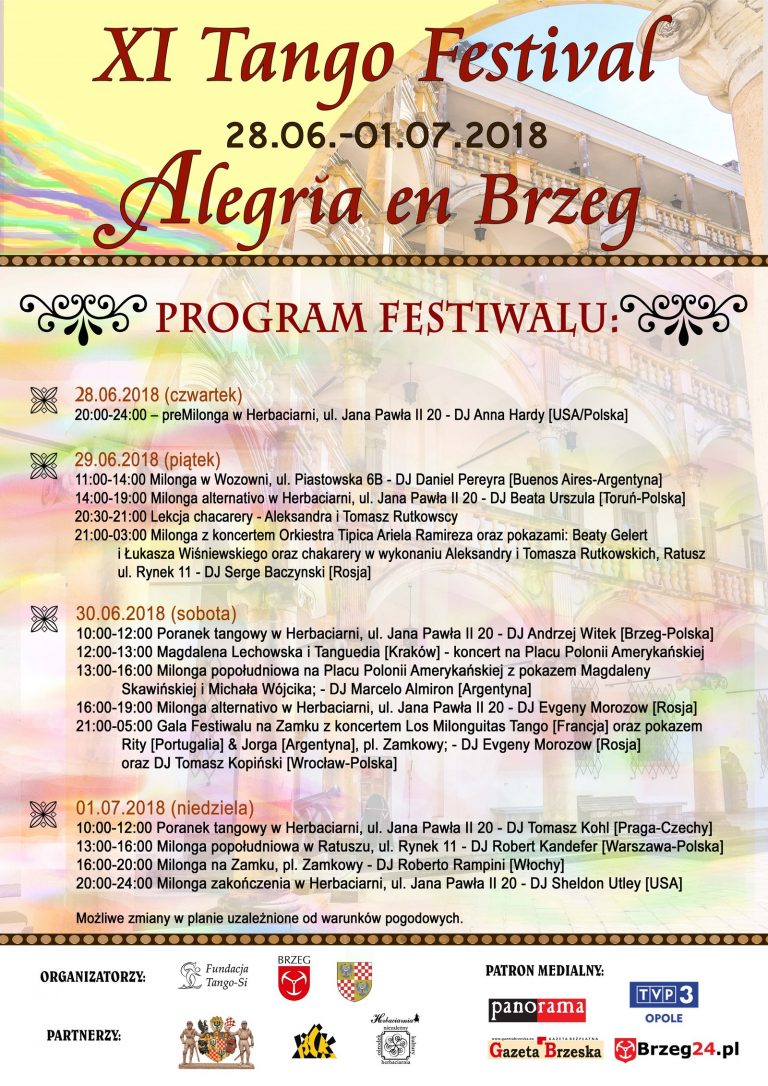 XI Tango Festival – Alegria en Brzeg