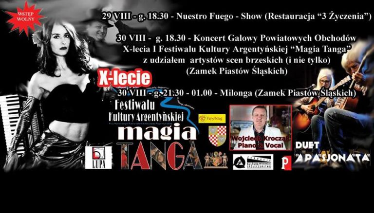 X-lecie Festiwalu „Magia tanga” już wkrótce
