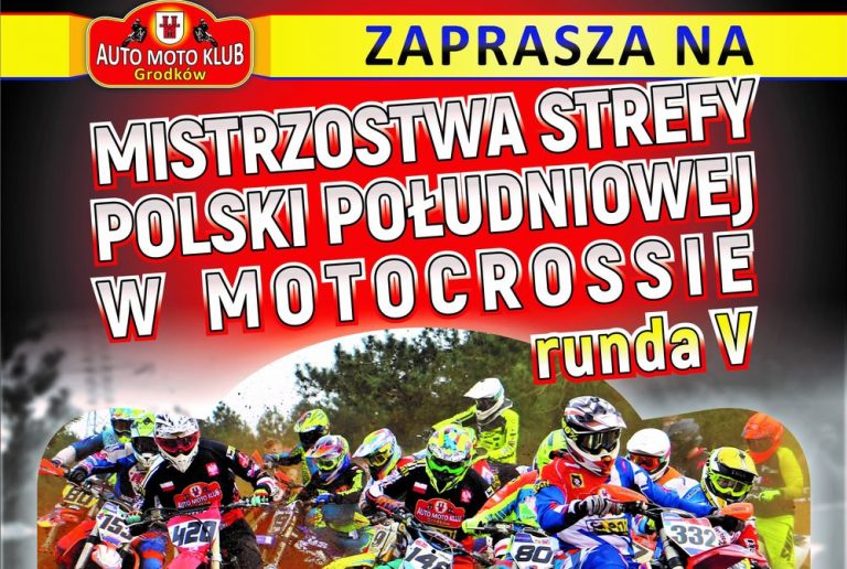 Motocrossowcy zmierzą się w V Rundzie Mistrzostw Polski Strefy Południowej w Grodkowie