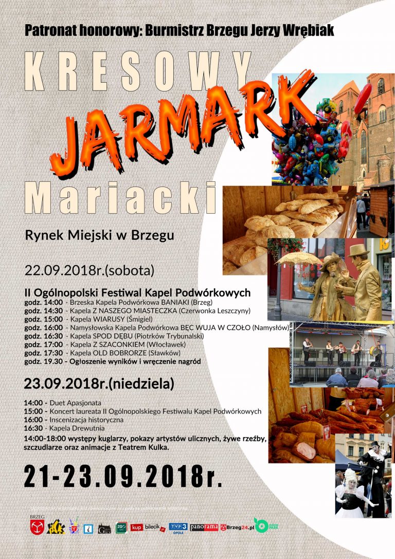Już niedługo IV Kresowy Jarmark Mariacki w Brzegu