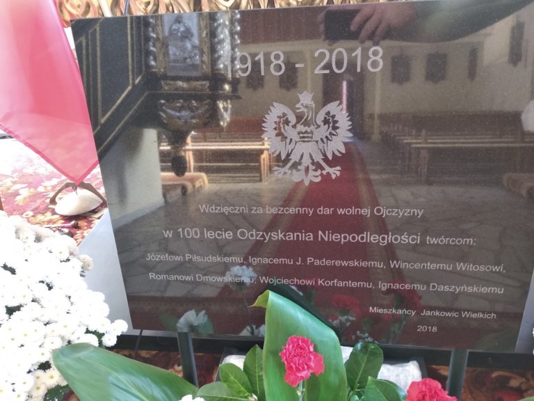 „Pisk Białego Orła” na 100-lecie niepodległości Polski w Jankowicach Wielkich