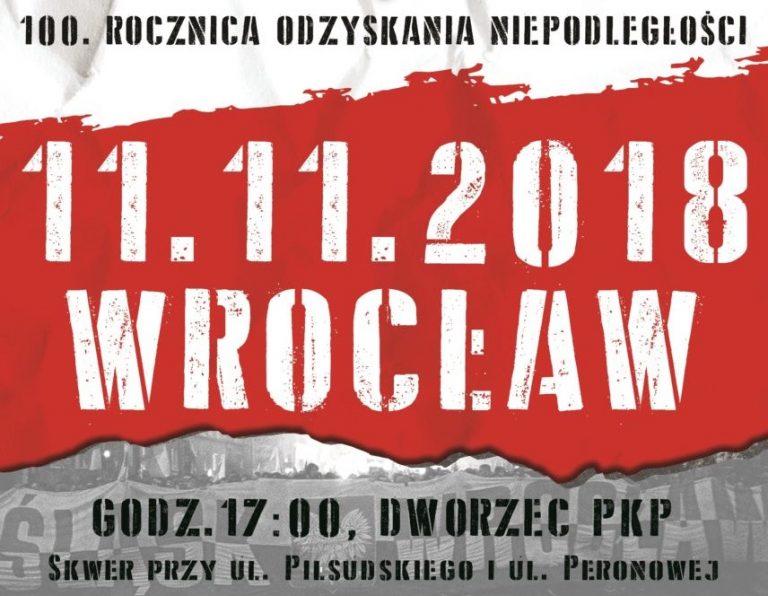 Marsz Polski Niepodległej przejdzie przez stolicę Dolnego Śląska