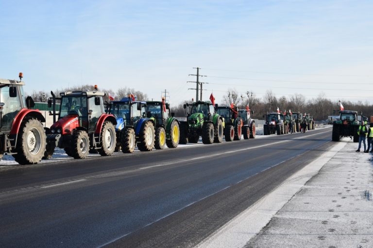 Rolnicy z powiatu brzeskiego dołączyli do ogólnopolskiego protestu