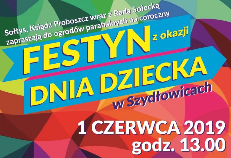 Festyn z okazji Dnia Dziecka w Szydłowicach