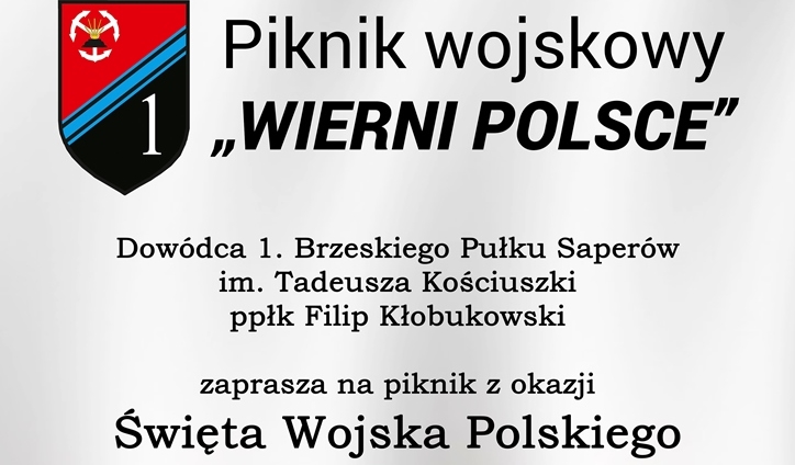 Piknik z okazji Święta Wojska Polskiego już w czwartek (15.08) na brzeskim Rynku 