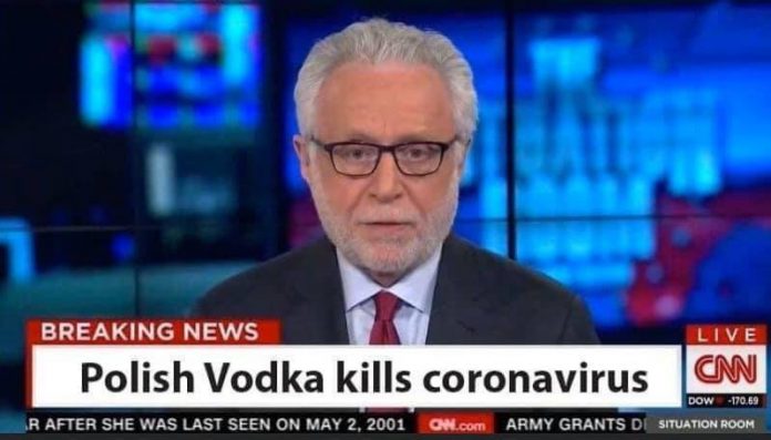 Polska wódka zabija koronawirus