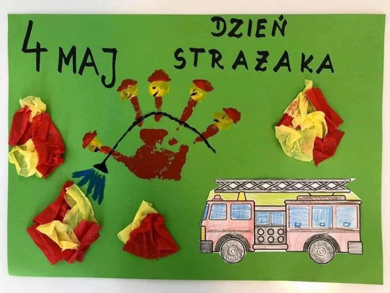 Publiczne Przedszkole nr 2 złożyło życzenia strażakom z okazji ich święta