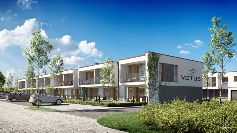 VOTUS Apartamenty – nowe mieszkania z ogródkami przy ul. Maków w Skarbimierzu-Osiedle