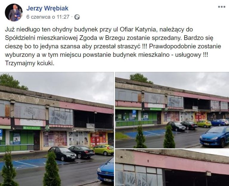Komentarz burmistrza Brzegu wystraszył przedsiębiorców. Jerzy Wrębiak „sprzedaje” nieprawdziwe informacje