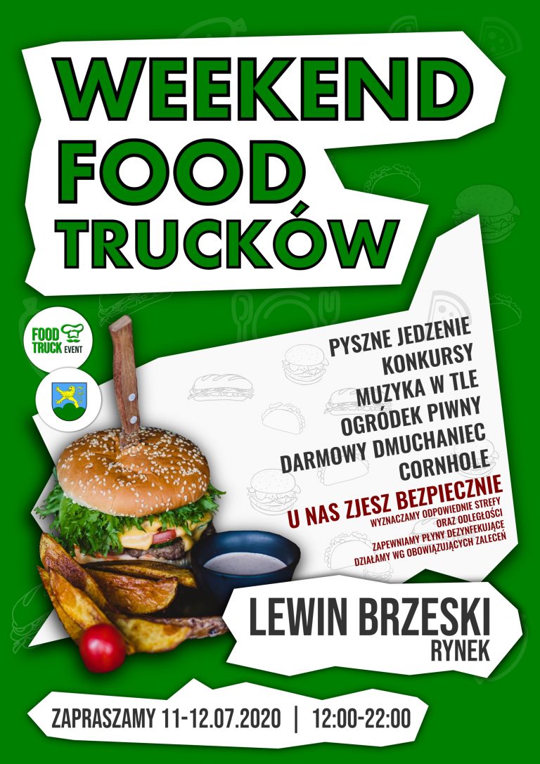 Weekend Food Trucków w Lewinie Brzeskim