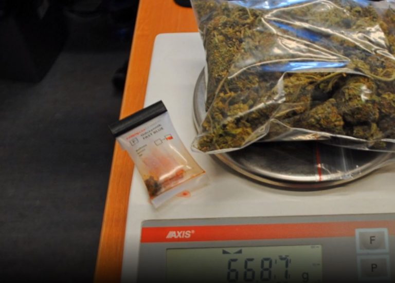 Blisko 70 gramów marihuany i kilka porcji amfetaminy. 31-latek z Brzegu przyznał się do posiadania środków odurzających