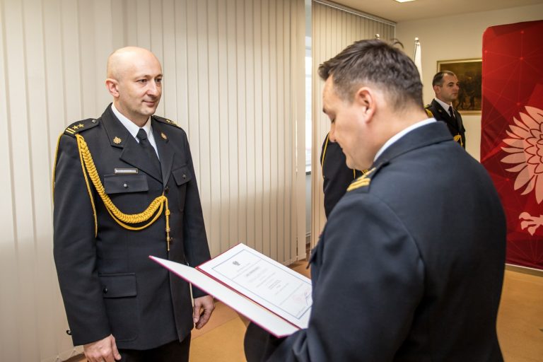 Dariusz Gieroń powołany na stanowisko Komendanta Powiatowego Państwowej Straży Pożarnej w Brzegu
