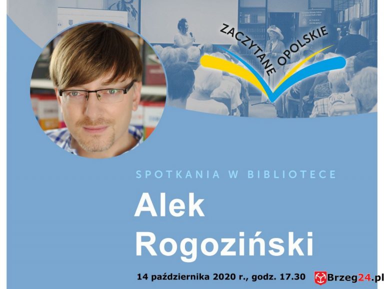 Spotkanie autorskie z Alkiem Rogozińskim w Żłobiźnie