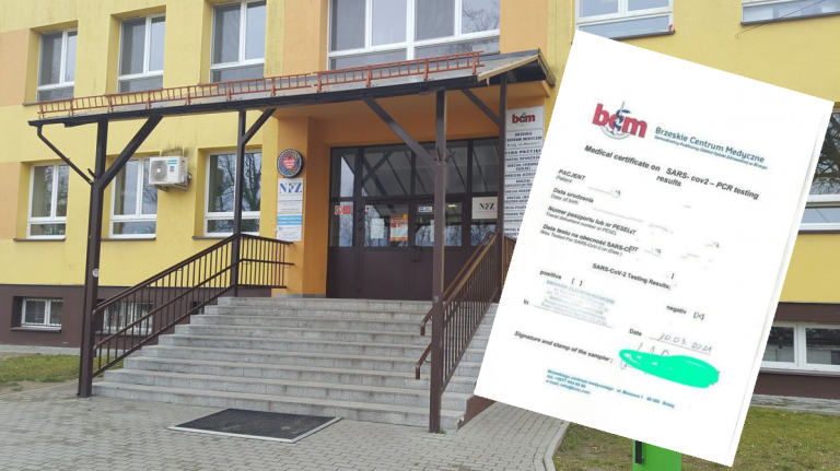 Brzeski szpital złożył zawiadomienie do prokuratury. Chodzi o fałszywe certyfikaty testu na koronawirusa