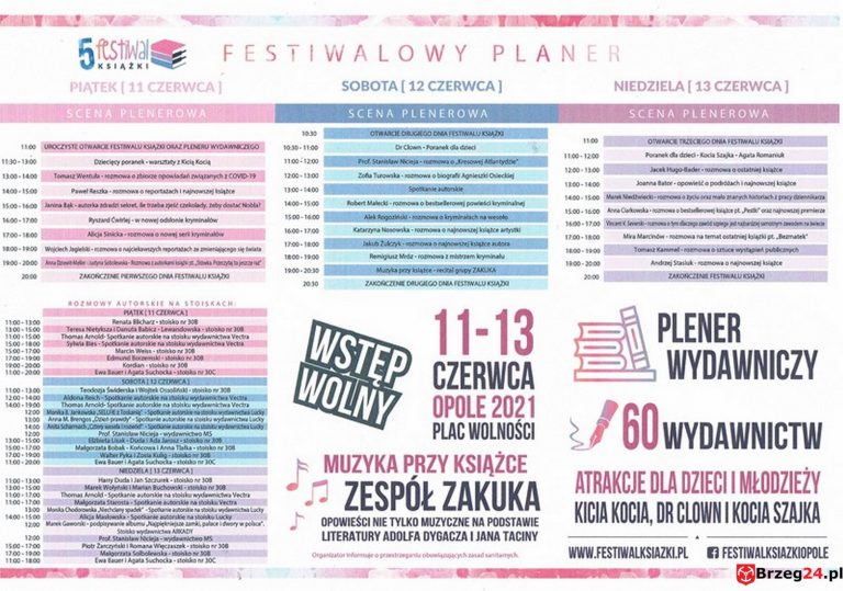 5. Festiwal Książki w Opolu – brzescy miłośnicy słowa zachęcają do udziału