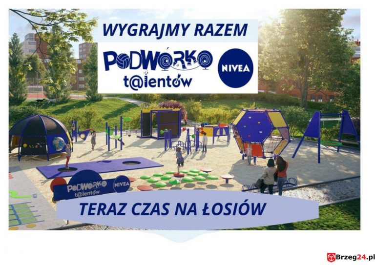 PSP w Łosiowie walczy o nowy plac zabaw w ramach akcji Podwórko „Nivea”. Głosowanie trwa
