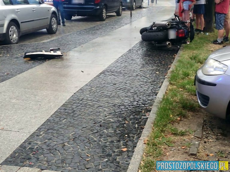 Śmiertelny wypadek w Brzegu. Nie żyje motocyklista