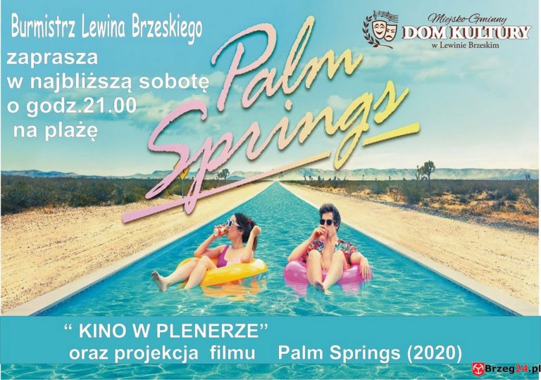 Kino w plenerze – „Palm Springs” na lewińskiej plaży