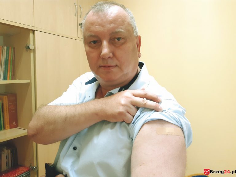 Wójt Gminy Lubsza Bogusław Gąsiorowski: „Jestem zaszczepiony przeciw COVID-19 i zachęcam mieszkańców do szczepień”