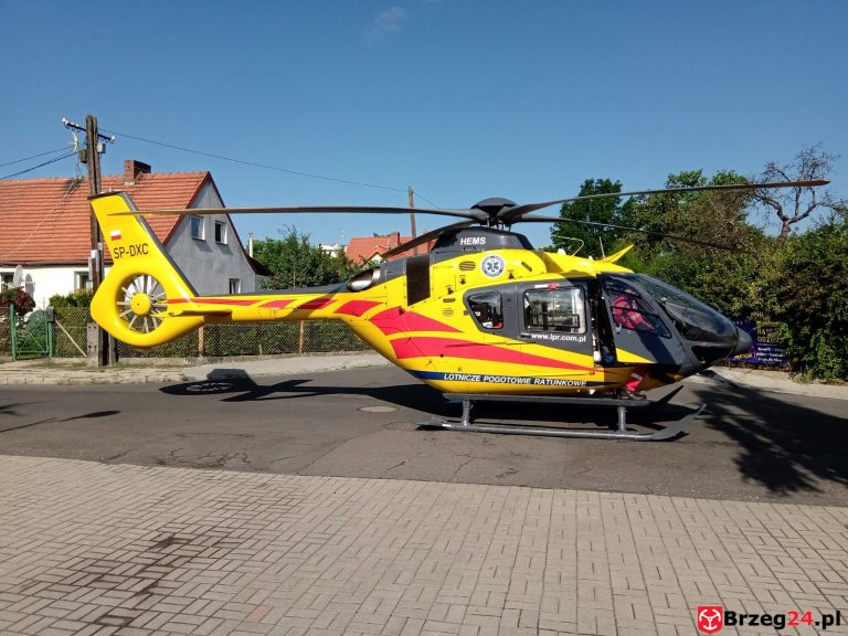 Pilot śmigłowca LPR lądował między budynkami, aby jak najszybciej udzielić pomocy dziecku