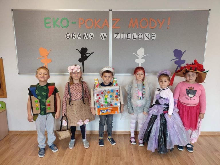 Pokaz Eko – Mody przedszkolaków ze Skarbimierza