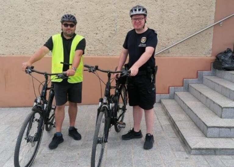 Na terenie gminy Grodków ruszyły patrole rowerowe