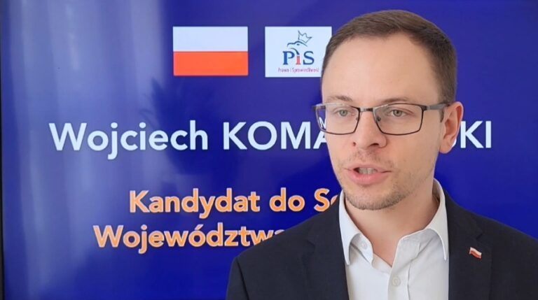 Komarzyński oficjalnie rozpoczął kampanię do sejmiku województwa. Jest na wysokim, drugim miejscu listy PiS