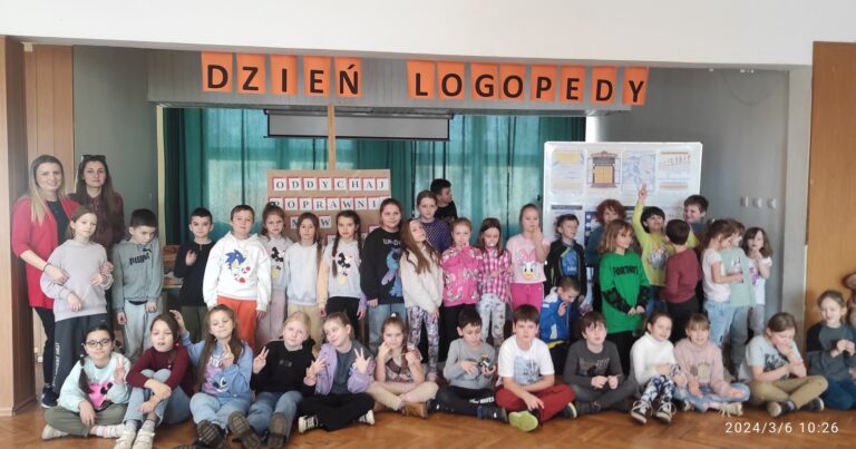 Uczniowie z „Szóstki” świętowali Europejski Dzień Logopedy