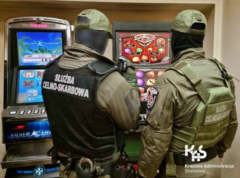 Nielegalny salon gier hazardowych w Brzegu zlikwidowany