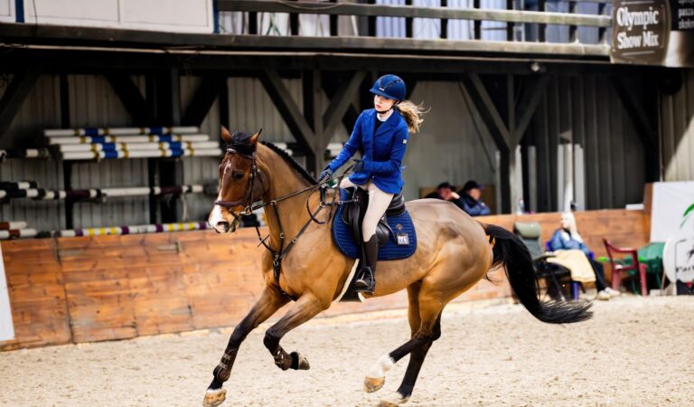 Zuzanna Wikieł i jej koń Zaletto Blue zakwalifikowali się do jeździeckich Halowych Mistrzostw Polski oraz Halowego Pucharu Polski Dzieci i Młodzieży